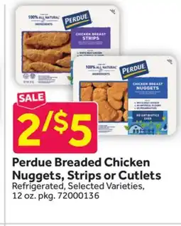 Stop&Shop Perdue Breaded Chicken Nuggets, Strips or Cutlets offer