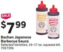 Stop&Shop Bachan Japanese Barbecue Sauce offer