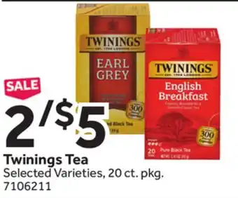 Stop&Shop Twinings Tea offer