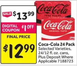Stop&Shop Coca-Cola 24 Pack offer