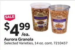 Stop&Shop Aurora Granola offer