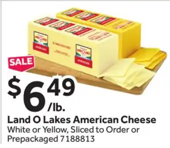 Stop&Shop Land O Lakes American Cheese offer