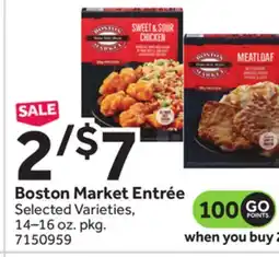 Stop&Shop Boston Market Entrée offer