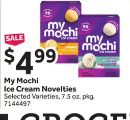 Stop&Shop My Mochi Ice Cream Novelties offer