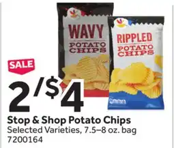 Stop&Shop Stop & Shop Potato Chips offer