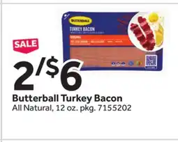 Stop&Shop Butterball Turkey Bacon offer