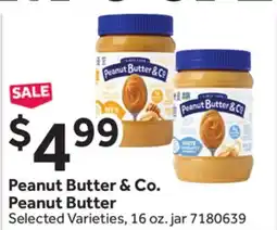 Stop&Shop Peanut Butter & Co. Peanut Butter offer