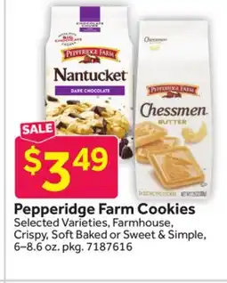 Stop&Shop Pepperidge Farm Cookies offer