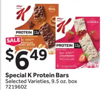 Stop&Shop Special K Protein Bars offer
