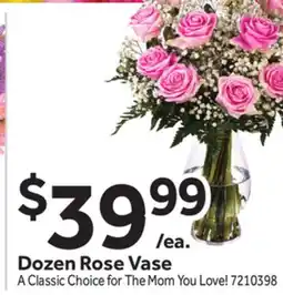 Stop&Shop Dozen Rose Vase offer