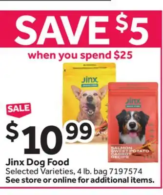 Stop&Shop Jinx Dog Food offer