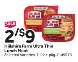 Stop&Shop Hillshire Farm Ultra Thin Lunch Meat offer