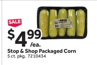 Stop&Shop Stop & Shop Packaged Corn offer