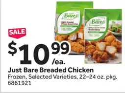 Stop&Shop Just Bare Breaded Chicken offer