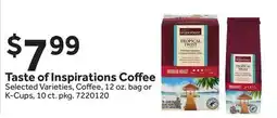 Stop&Shop Taste of Inspirations Coffee offer