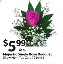 Stop&Shop Majestic Single Rose Bouquet offer