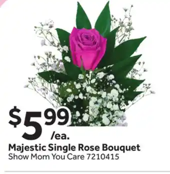 Stop&Shop Majestic Single Rose Bouquet offer