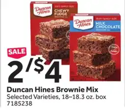 Stop&Shop Duncan Hines Brownie Mix offer