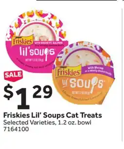 Stop&Shop Friskies Lil' Soups Cat Treats offer