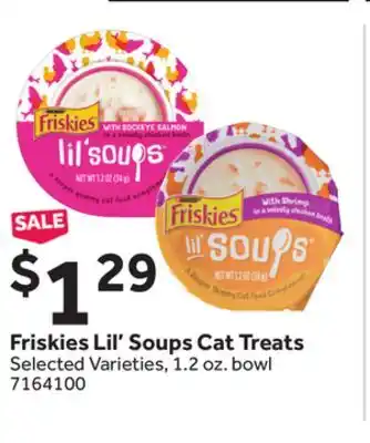 Stop&Shop Friskies Lil' Soups Cat Treats offer