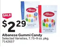 Stop&Shop Albanese Gummi Candy offer