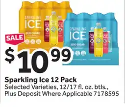 Stop&Shop Sparkling Ice 12 Pack offer