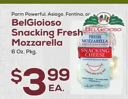 DeCicco & Sons BelGioioso Snacking Fresh Mozzarella offer