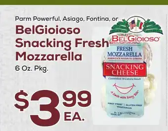 DeCicco & Sons BelGioioso Snacking Fresh Mozzarella offer