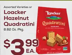 DeCicco & Sons Loacker Hazelnut Quadratini offer