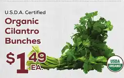 DeCicco & Sons Organic Cilantro Bunches offer