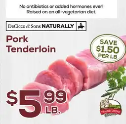 DeCicco & Sons Pork Tenderloin offer