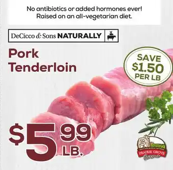 DeCicco & Sons Pork Tenderloin offer