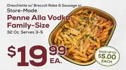 DeCicco & Sons Penne Alla Vodka Family-Size offer