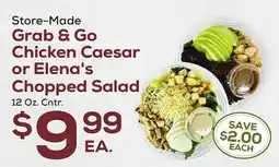 DeCicco & Sons Grab & Go Chicken Caesar or Elena's Chopped Salad offer