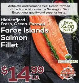 DeCicco & Sons Faroe Islands Salmon Fillet offer