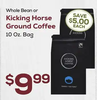 DeCicco & Sons Kicking Horse Ground Coffee offer