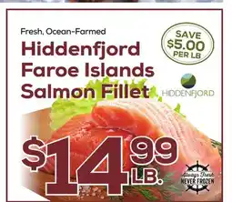 DeCicco & Sons Hiddenfjord Faroe Islands Salmon Fillet offer