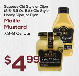 DeCicco & Sons Maille Mustard, 7.3-8 Oz. Jar offer