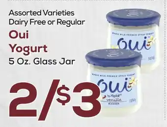 DeCicco & Sons Oui Yogurt offer