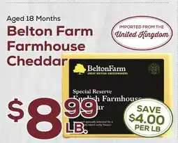 DeCicco & Sons Belton Farm Farmhouse Cheddar offer
