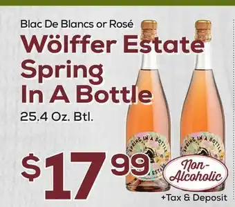 DeCicco & Sons Wölffer Estate Spring In A Bottle offer