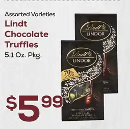 DeCicco & Sons Lindt Chocolate Truffles offer