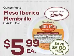 DeCicco & Sons Mesa Iberica Membrillo offer