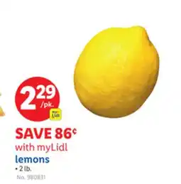 Lidl lemons offer
