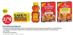 Lidl Breakfast products offer
