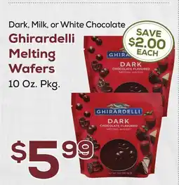 DeCicco & Sons Ghirardelli Melting Wafers offer