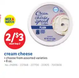Lidl cream cheese offer