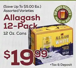 DeCicco & Sons Allagash 12-Pack offer