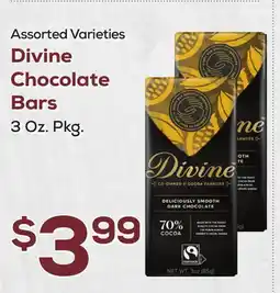 DeCicco & Sons Divine Chocolate Bars offer
