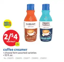 Lidl coffee creamer offer